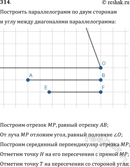 Изображение Упр.314 ГДЗ Мерзляк Полонский 8 класс